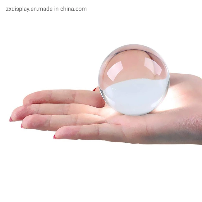 Wholesale 1.5cm to 13cm Diameter High Quality Clear Solid Acrylic Crystal Ball